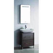 Bathroom Cabinet New Fashion Embossment Cabinet Design Bathroom Vanity Bathroom Furniture Bathroom Mirrored Cabinet (V-14155)